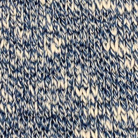 RODA Blue White Knitted Cotton Tie