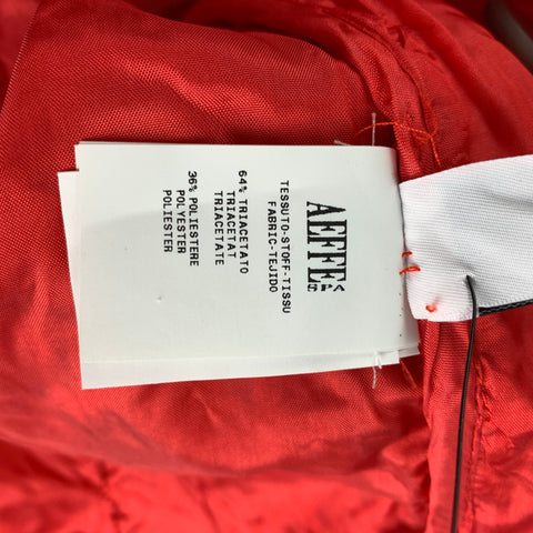 BON MARCHÉ ET CHIC par MOSCHINO Taille 6 Pantalon habillé en guipure mélangé de triacétate de corail