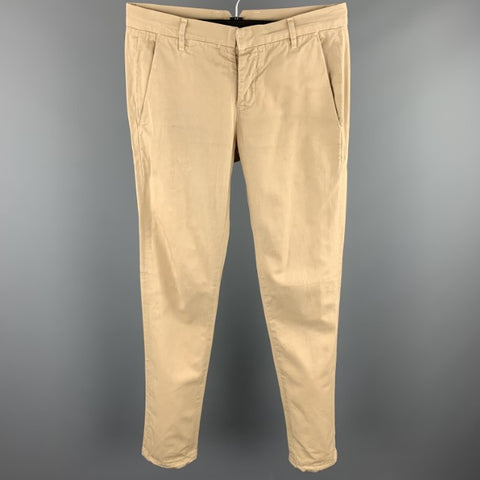 BAND OF OUTSIDERS Size 30 Khaki Cotton Button Fly Casual Pants