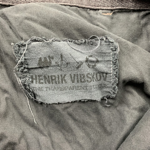 HENRIK VIBSKOV Size 30 Charcoal Cotton Button Fly Casual Pants