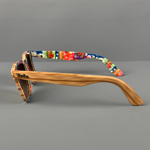 RAY-BAN Special Series Multi-Color Stripe Acetate Blend Sunglasses