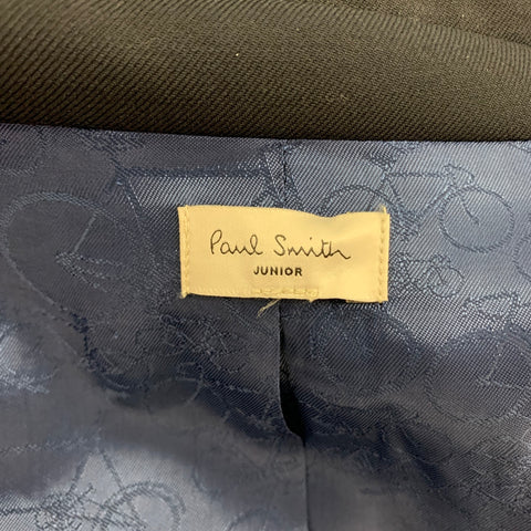 PAUL SMITH Junior Size 16 YRS  Navy Wool Notch Lapel Suit