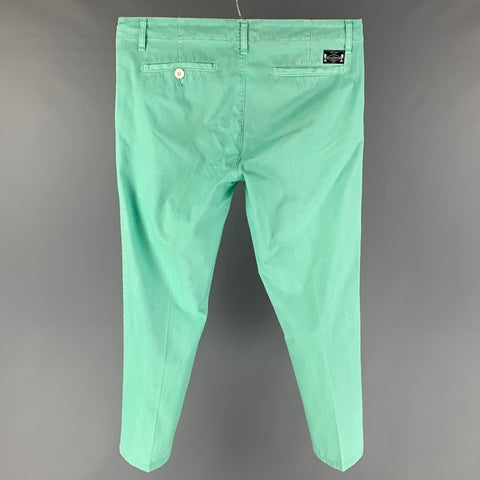 CUISSE DE GRENOUILLE Size 32 Mint Cotton Button Fly Dress Pants