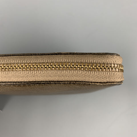 DAMASQUINA Brown Solid Leather Wallet