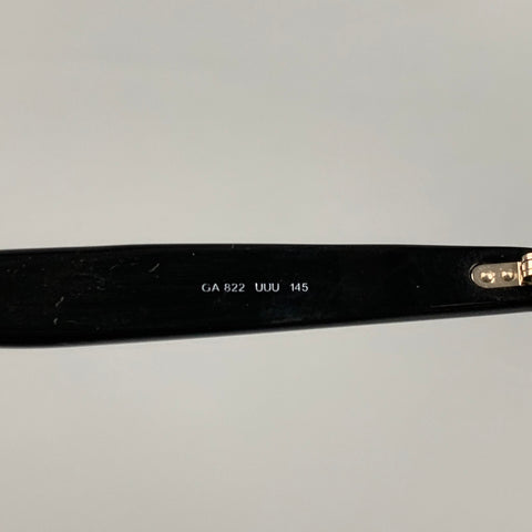 GIORGIO ARMANI Black Acetate Frames