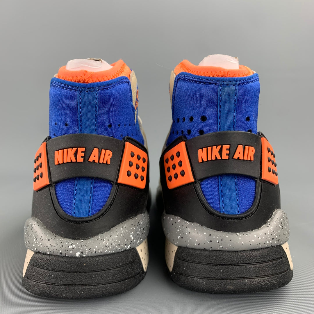 Nike Air Mowabb ACG Rattan Birch Talla 10 Zapatillas altas de cuero beige y azul