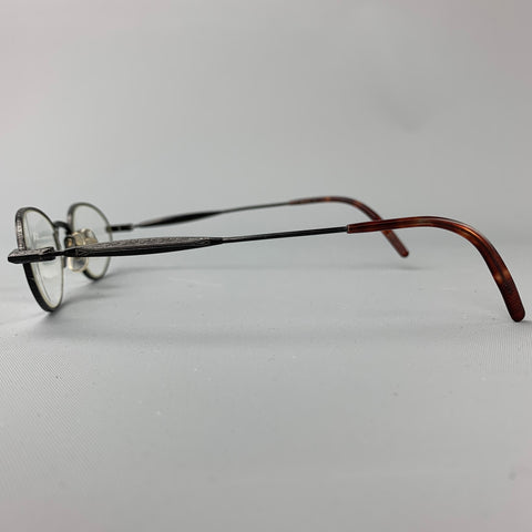 Vintage MATSUDA Black Metal Clip On Sunglasses
