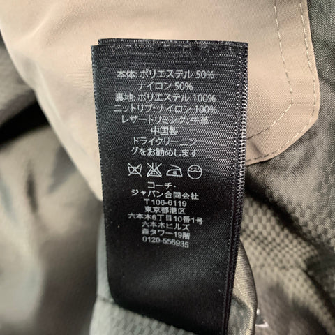 COACH Size M Green Olive Windbreaker Jacket