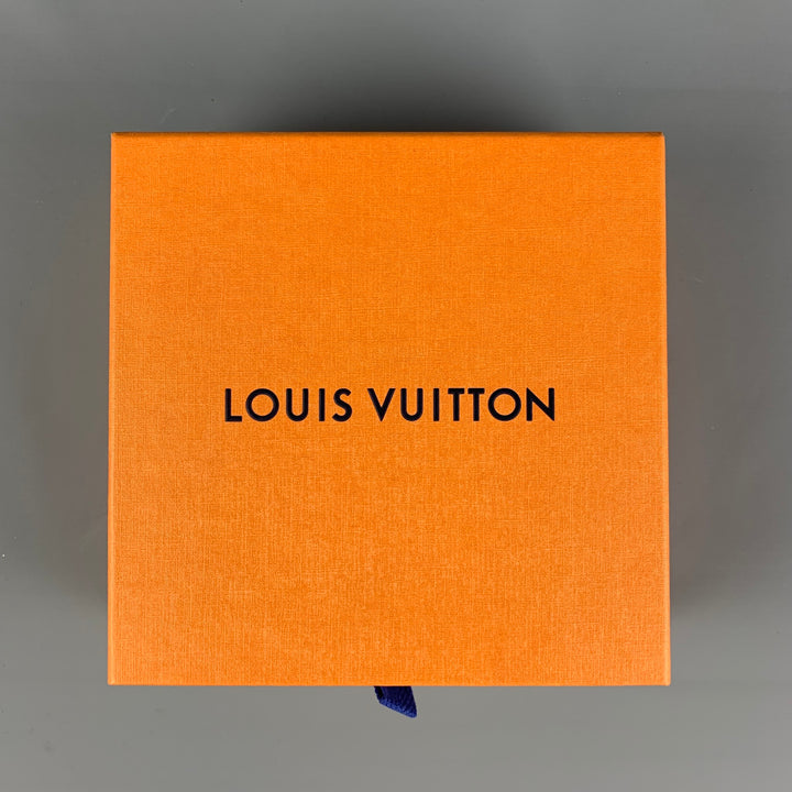 LOUIS VUITTON Size 35 Brown Beige Monogram Leather Belt