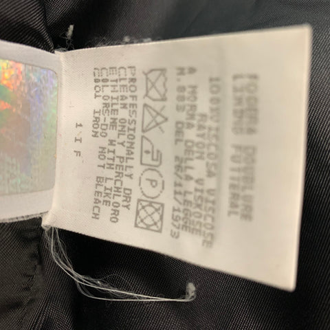 VERSUS by GIANNI VERSACE Size 40 Black Cotton Viscose Vest