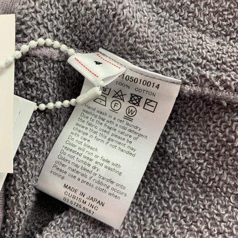 VISVIM Sudadera con capucha Jumbo de algodón con lavado morado talla L