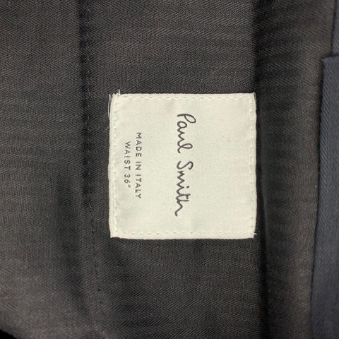 PAUL SMITH Size 36 Blackwatch Plaid Wool Dress Pants