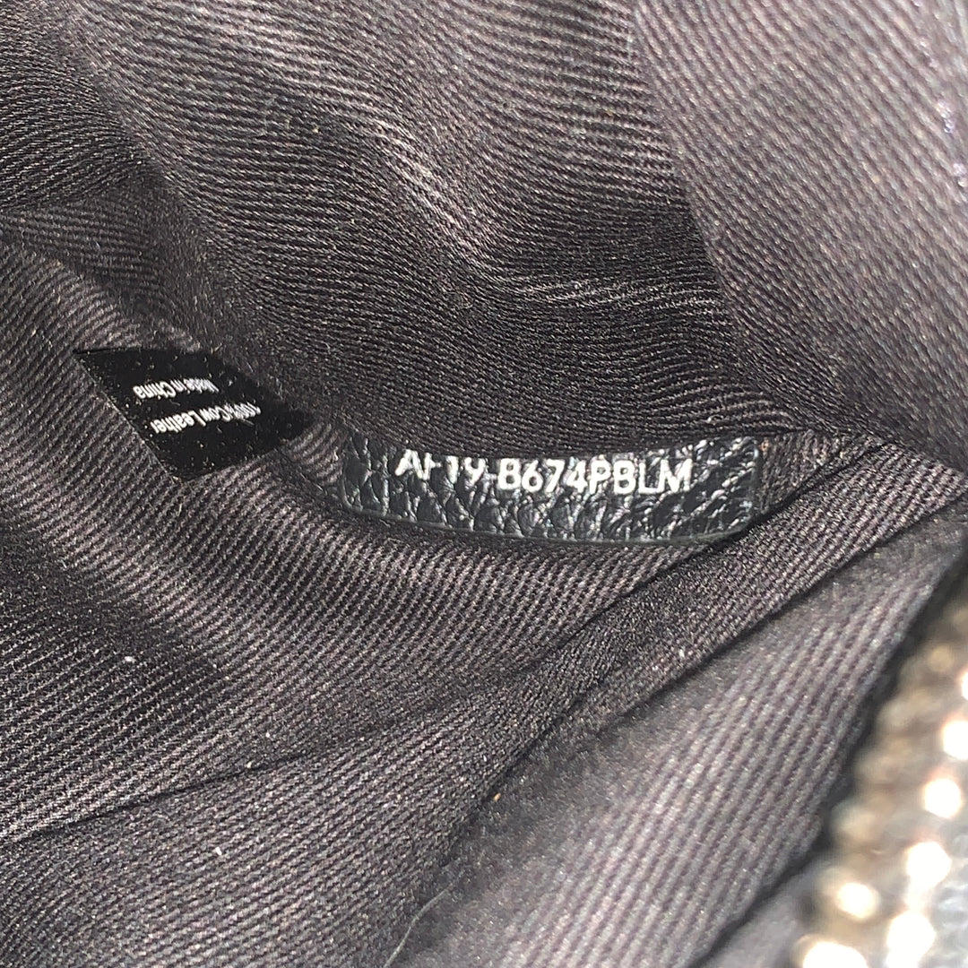 3.1 PHILLIP LIM Black Pebble Grain Leather Belt Bag