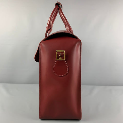 DR. MARTENS Automne 2012 Taille L Sac de nuit en cuir bordeaux