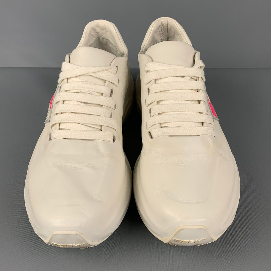 MISBHV Eurpoa Moon Size 8 White Leather Sneakers