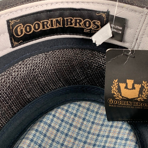 GOORIN BROTHERS Size S Black Tan Woven Hat