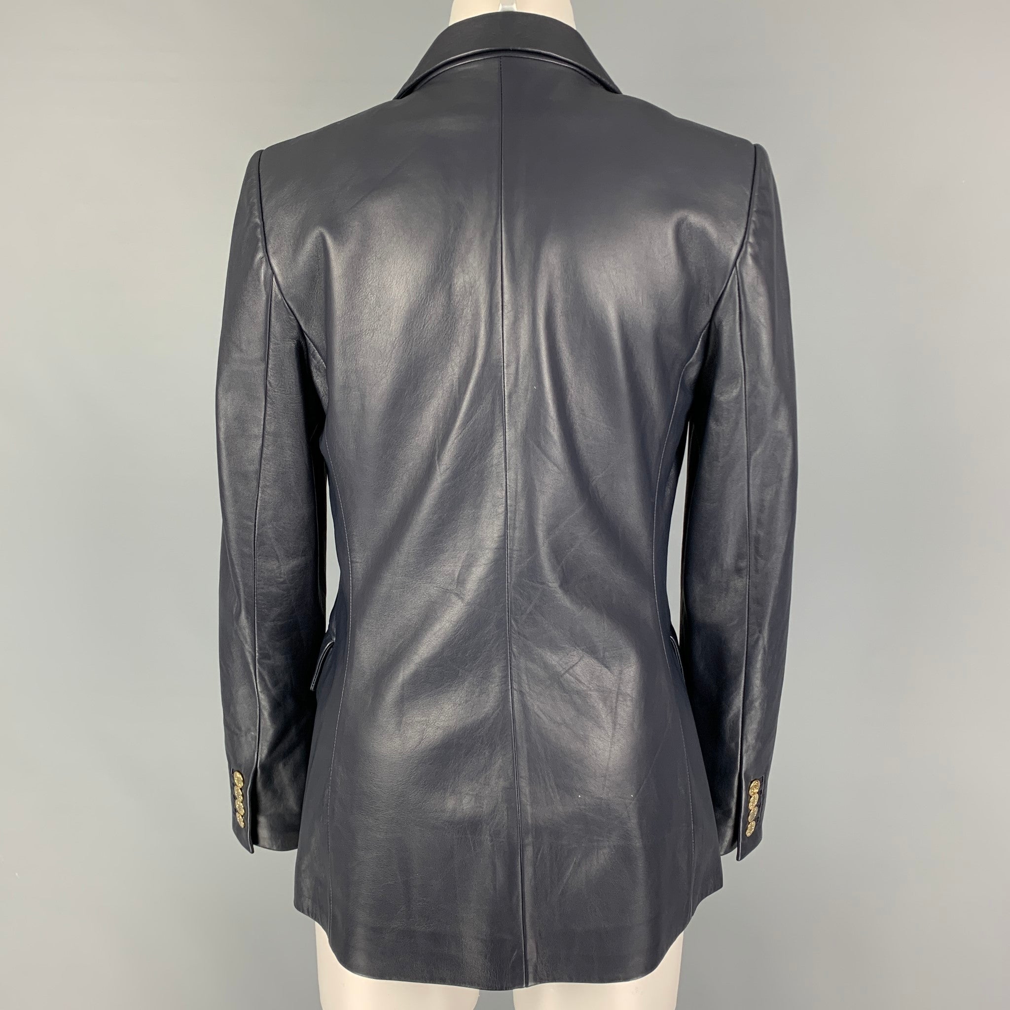 CAMDEN DOUBLE-BREASTED LINED JACKET