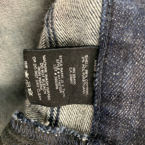 THEORY Size 36 Indigo Cotton Raffi Slim Fit Jeans