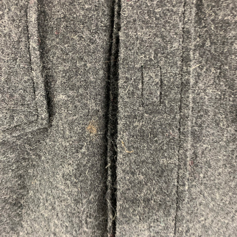 DANIEL CLEARY Size L Charcoal Heather Wool Jacket