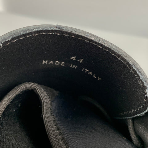 JOHN ELLIOTT Size 11 Black Leather Creeper Boots