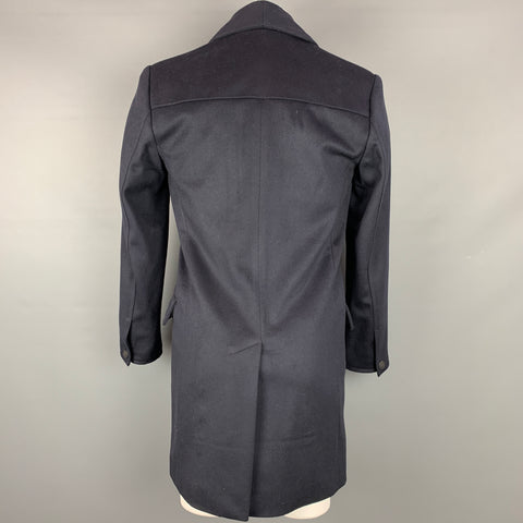 RAG &amp; BONE Taille S Manteau Col Châle en Laine Marine