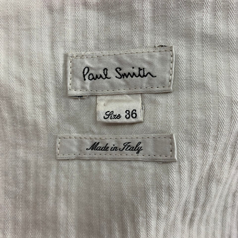 PAUL SMITH Taille 42 Manteau de sport à revers cranté en laine rouge