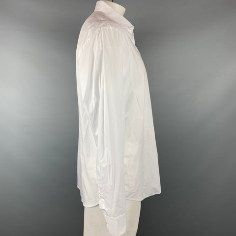 RALPH LAUREN Black Label Size S White Cotton Button Up Long Sleeve Shirt