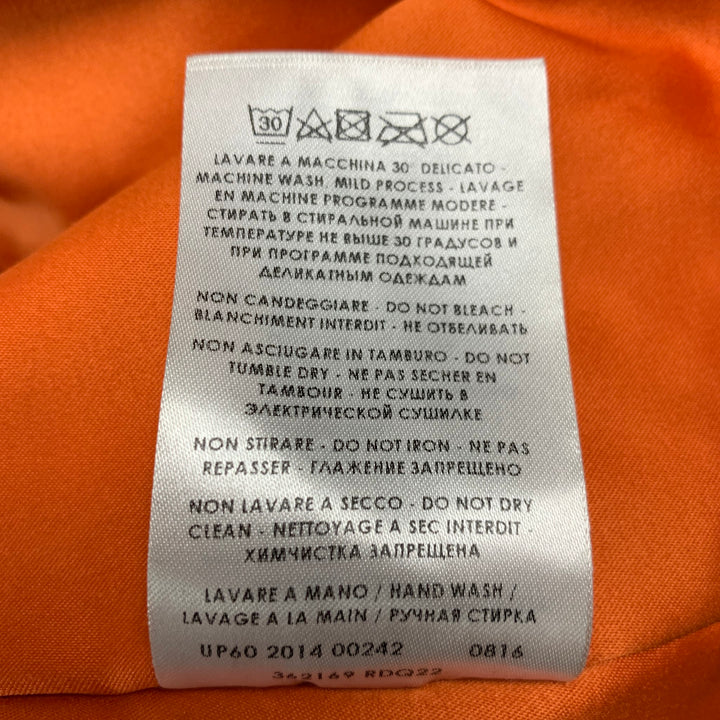 MCQ by ALEXANDER MCQUEEN Size L Black Orange Polyester Jacket