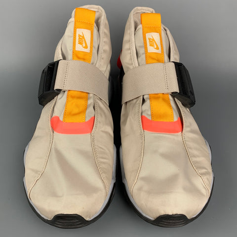 NIKE Size 11.5 Multi-Color Nylon Slip On Sneakers