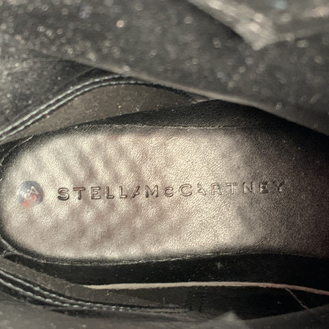 STELLA McCARTNEY Taille 10 Bottines à enfiler en simili cuir noir
