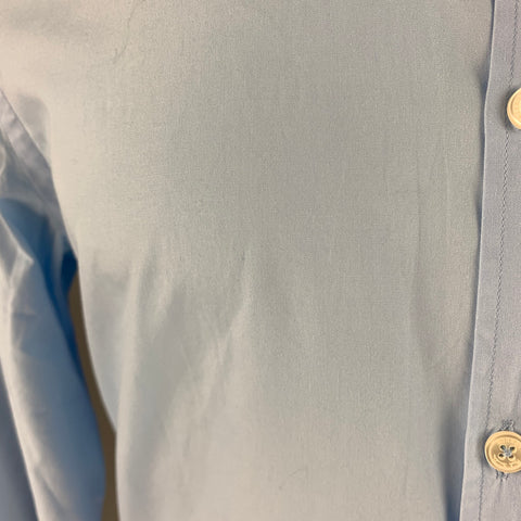 PAUL SMITH Size S Blue Cotton Long Sleeve Shirt