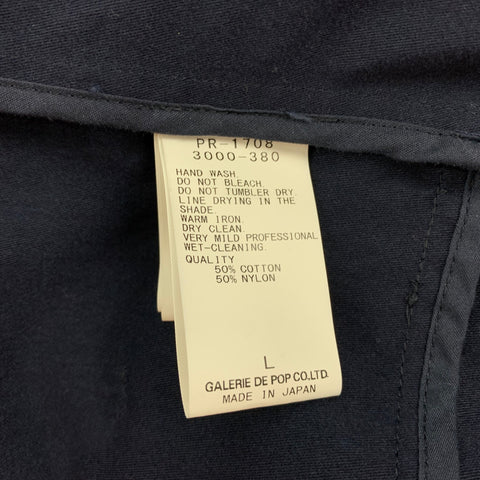 SAGE DE CRET Taille L Veste Coton/Nylon Marine