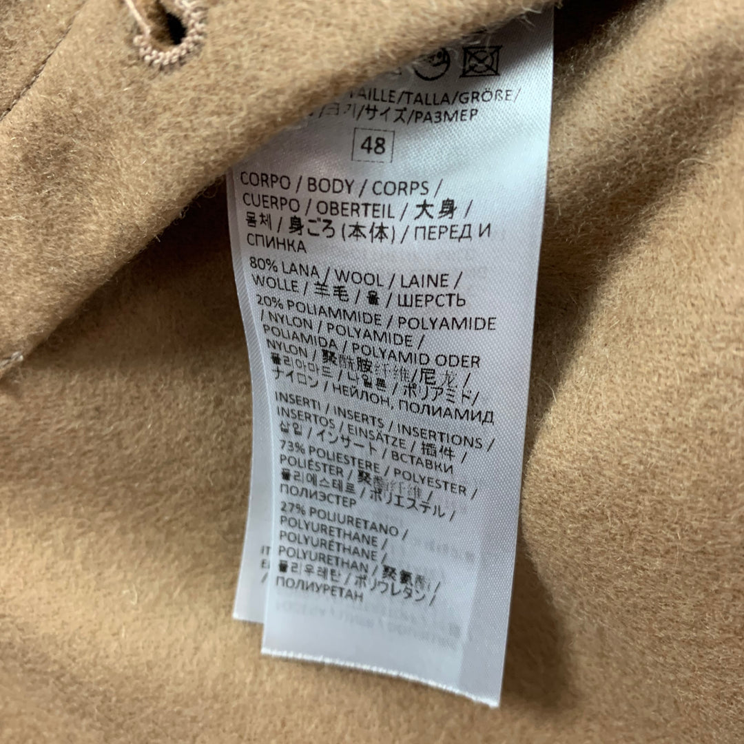 ELEVENTY Size 38 Tan Wool Polyamide Peak Lapel Sport Coat