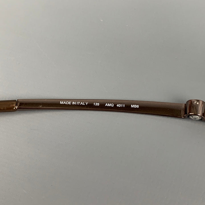 ALEXANDER MCQUEEN Copper Reader Prescription Eyewear