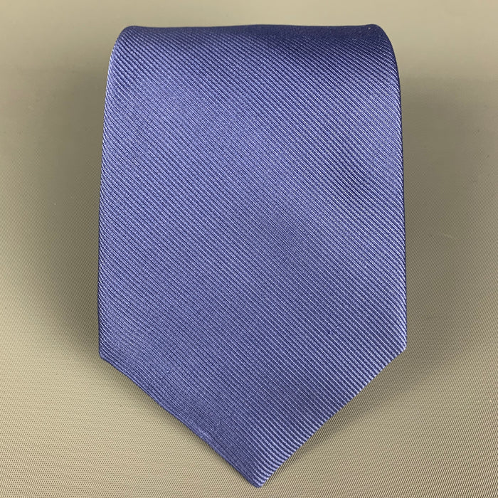 DRIES VAN NOTEN Blue Green Floral Silk Tie
