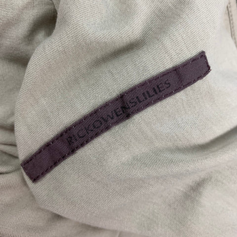 RICK OWENS LILIES SS23 Size 4 Grey Sage Viscose EDFU EMMA Mini Dress