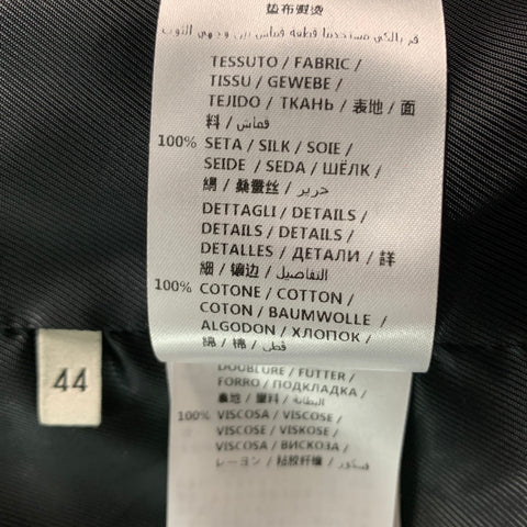 GUCCI Size XS Black Green Forest Jungle Graphic Silk Bomber Jacket