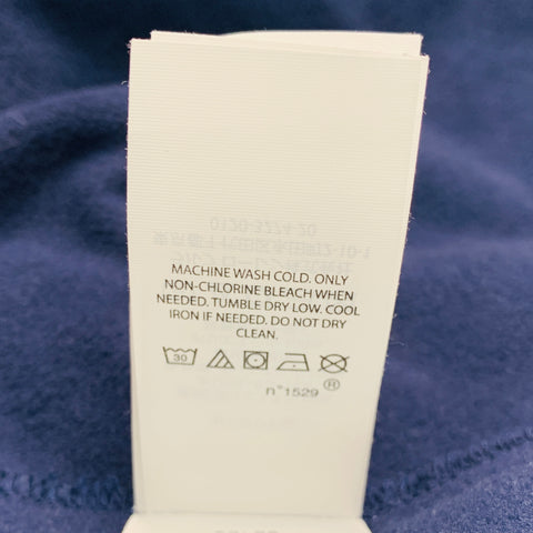 RALPH LAUREN Talla XL Chaqueta Camuflaje Poliéster Elastano Azul Marino