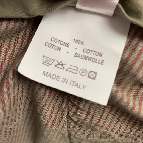 BRUNELLO CUCINELLI Size 34 Khaki Cotton Cargo Casual Pants