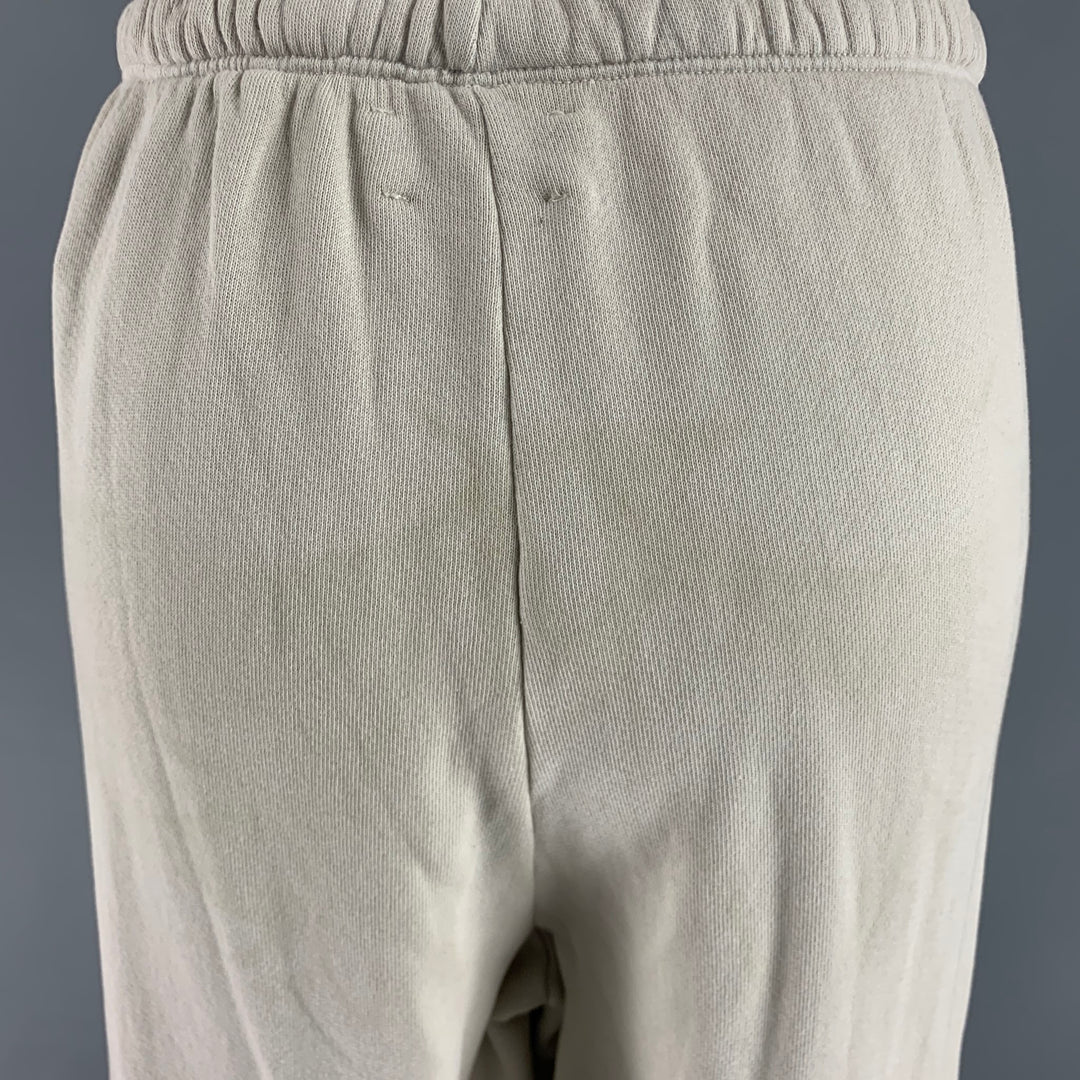 JOAH BROWN Size XS/S Off White Cotton Sweatpants Casual Pants