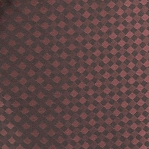 ROBERT GRAHAM Size 48 Burgundy Black Checkered Wool Viscose Sport Coat