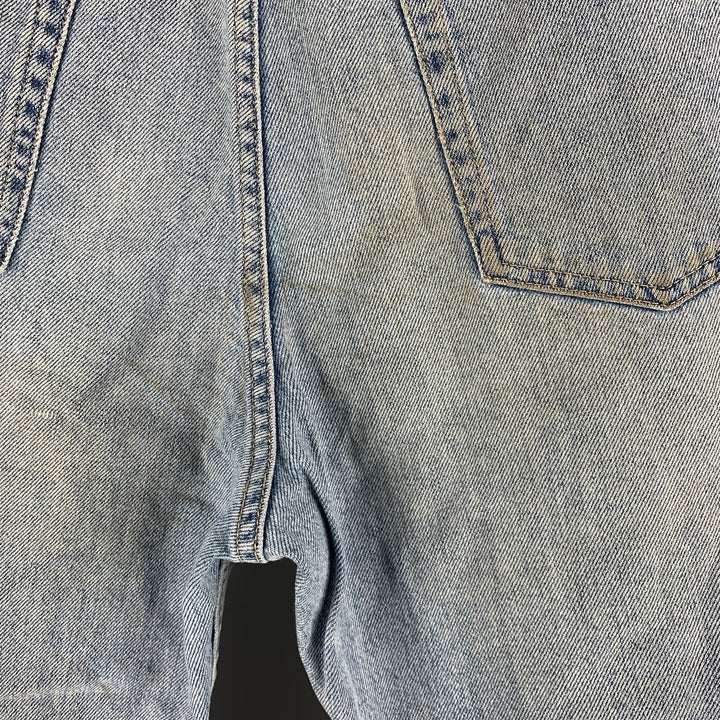 STELLA McCARTNEY Size 34 Blue Wash Denim Zip Fly Jeans
