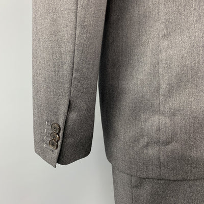 VIKTOR & ROLF Size 42  Dark Gray Wool Regular Peak Lapel Suit