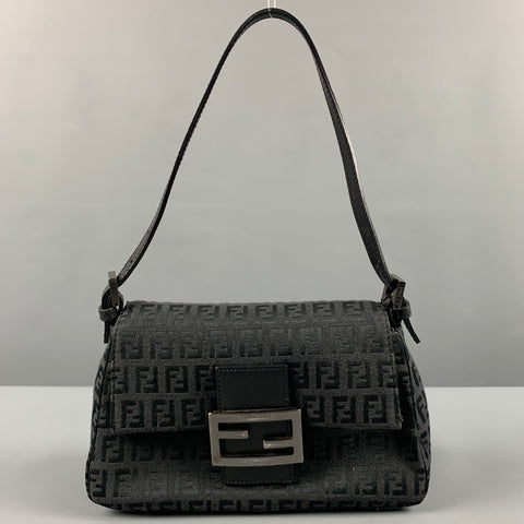 FENDI Black Monogram Handbag