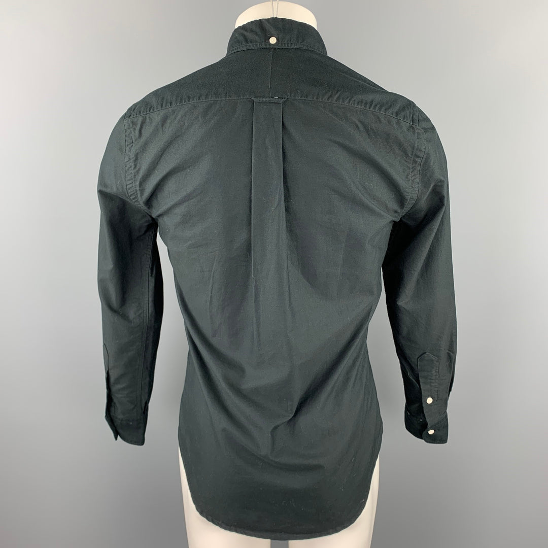 GITMAN VINTAGE Size S Black Cotton Button Down Long Sleeve Shirt