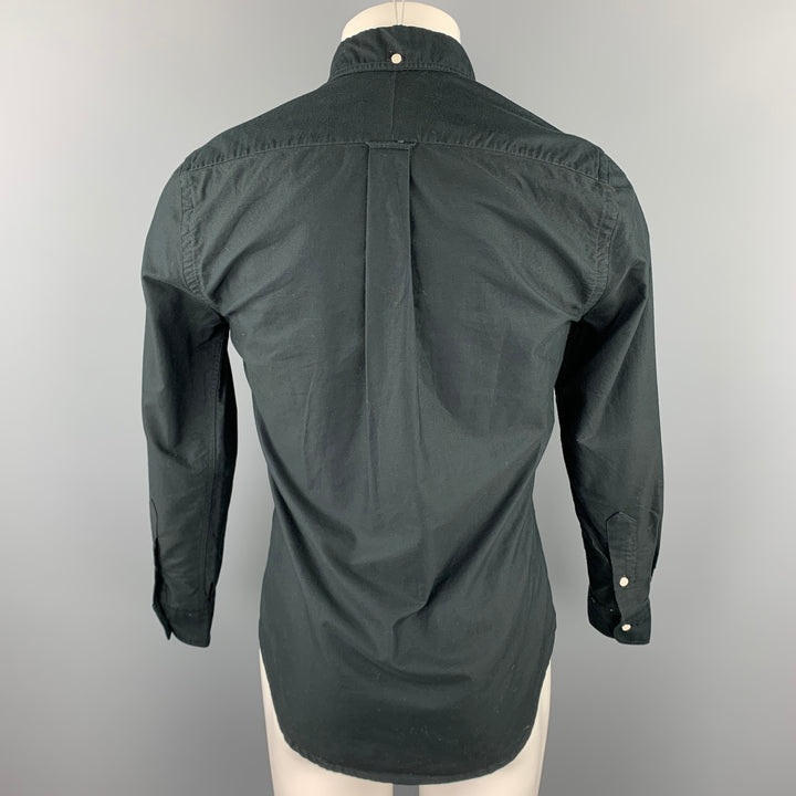 GITMAN VINTAGE Size S Black Cotton Button Down Long Sleeve Shirt