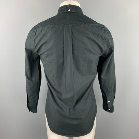 GITMAN VINTAGE Size S Black Cotton Button Down Long Sleeve Shirt