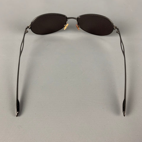 OLIVER PEOPLES Gray Metal 130 Whistle Sunglasses
