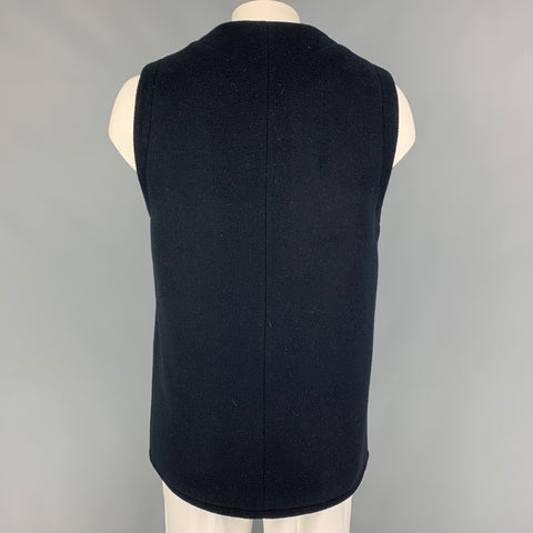 TS (S) Size XL Black Wool V-Neck Vest