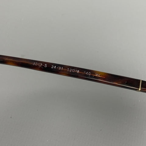 PERSOL Brown Tortoise Acetate Sunglasses